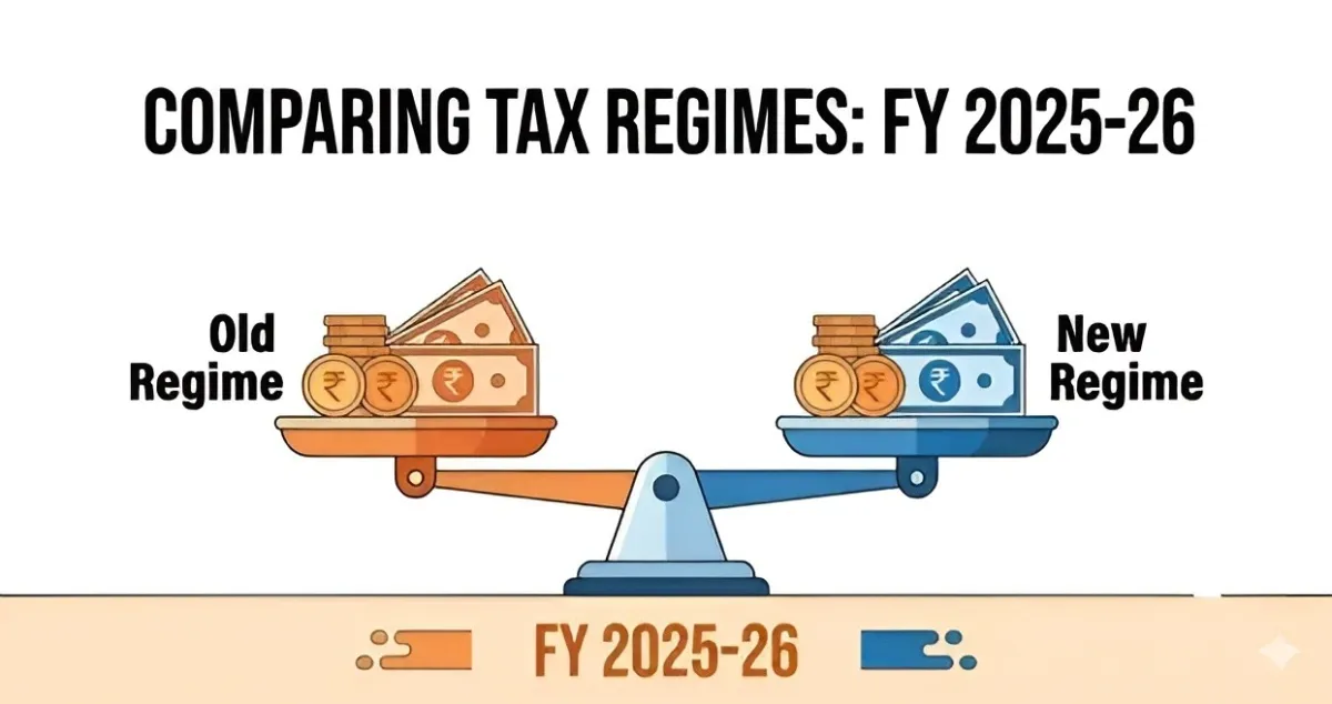 Old vs New Tax Regime: Which One Saves You More Tax in FY 2025–26?