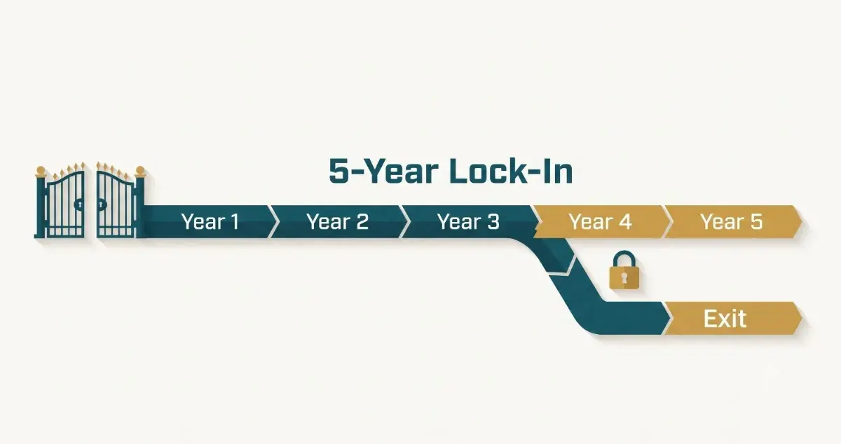 Section 44AD Lock-In Penalty: What Happens If You Exit Early (2026)