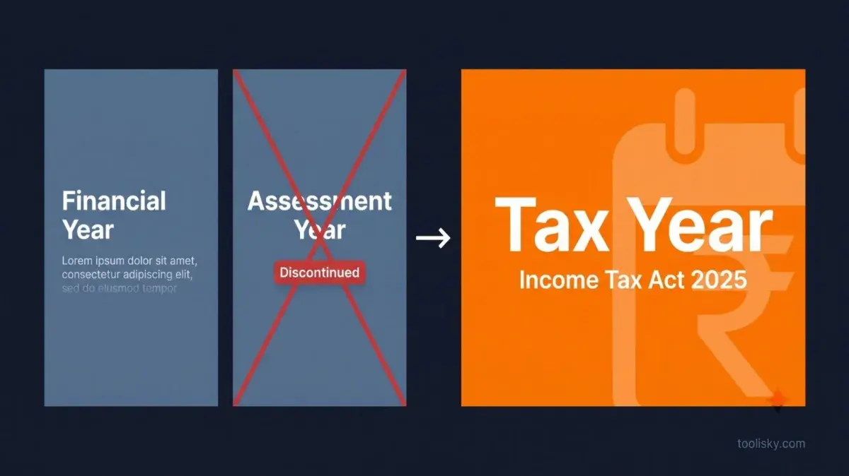 Tax Year vs Assessment Year vs Financial Year: What Changes Under the Income Tax Act, 2025
