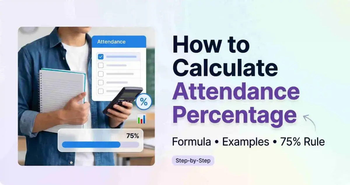 How to Calculate Attendance Percentage