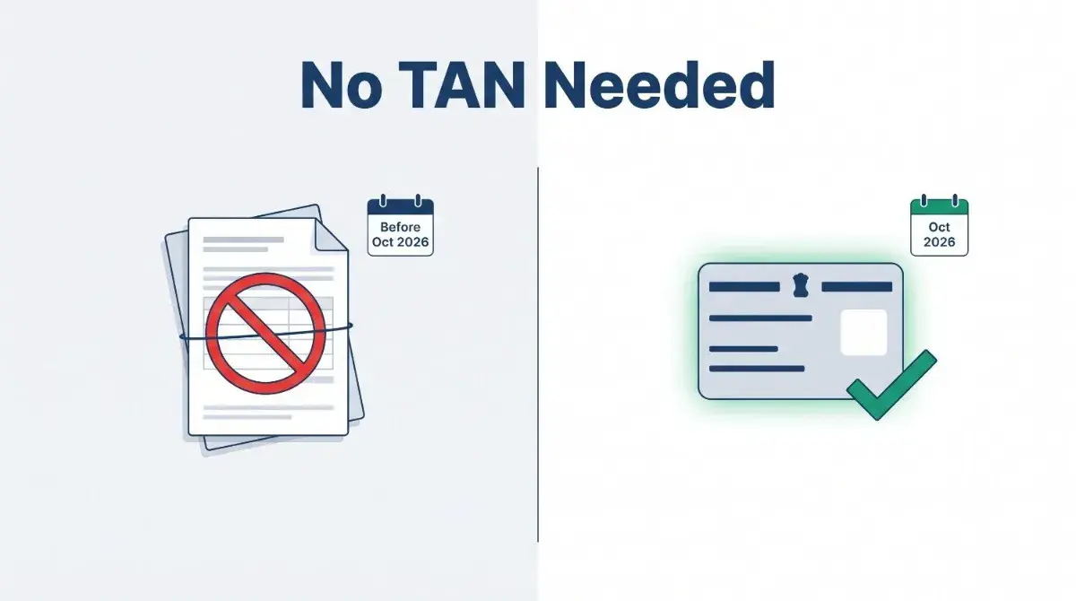 No TAN for NRI Property Purchase: What Changes From October 2026